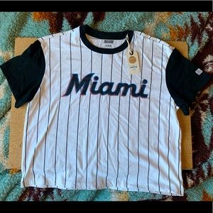 Miami Marlins crop top